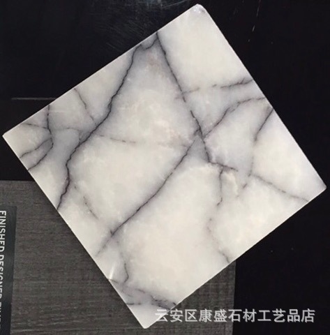 天堂鳥與香雪梅 紫韻天成的大理石藝術(shù)，點亮家居背景墻